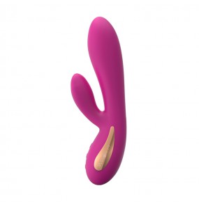 MIZZZEE David G-Spot Smart Warming Dual-Vibrator (Chargeable - Red Rose)